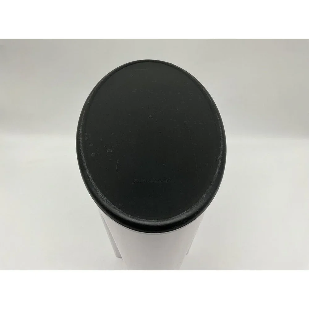 Tupperware Vintage First In First Out (FIFO) Canister with Black Lid